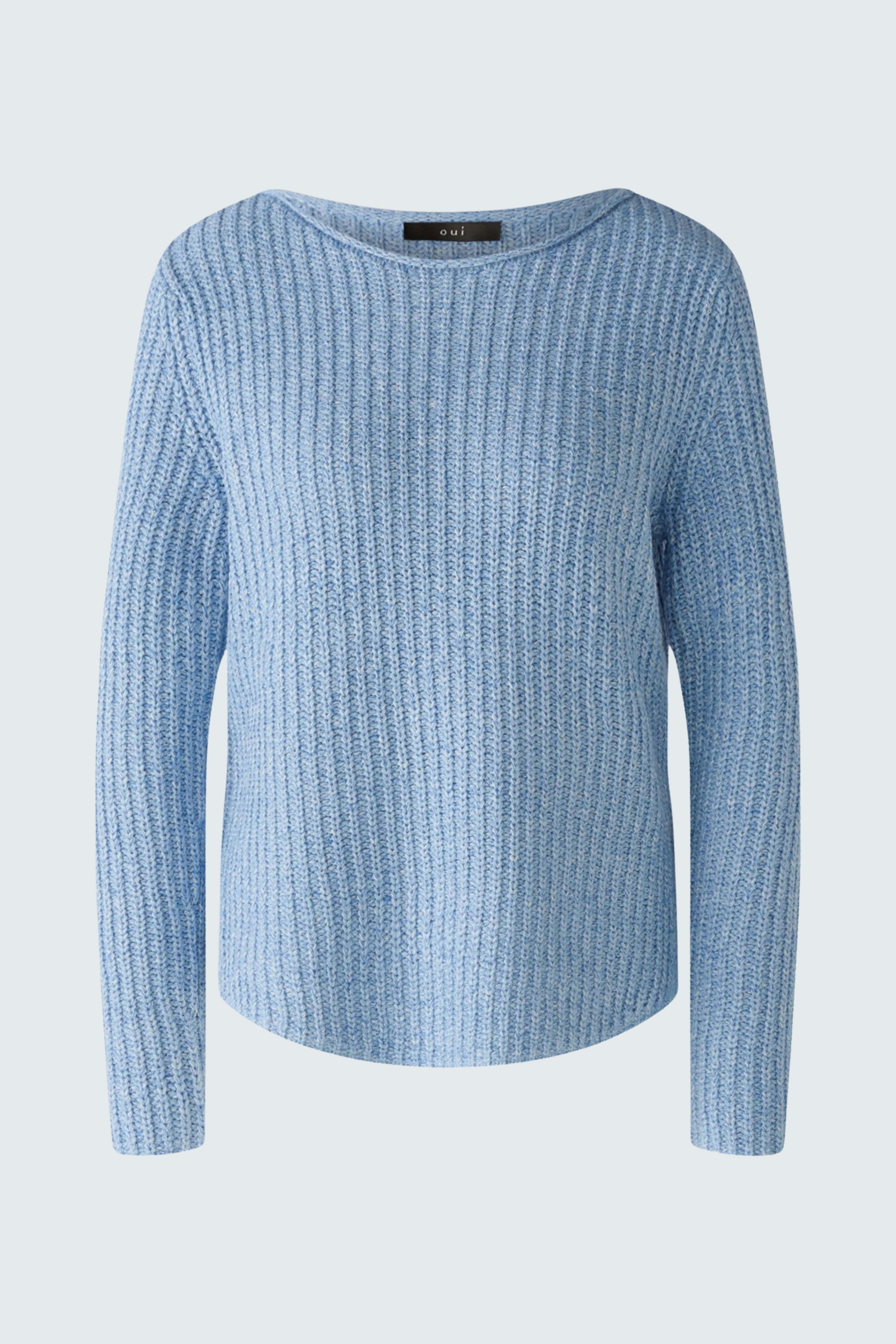 Bild 7 von NAOLIN Pullover - light blue white in light blue white | Oui