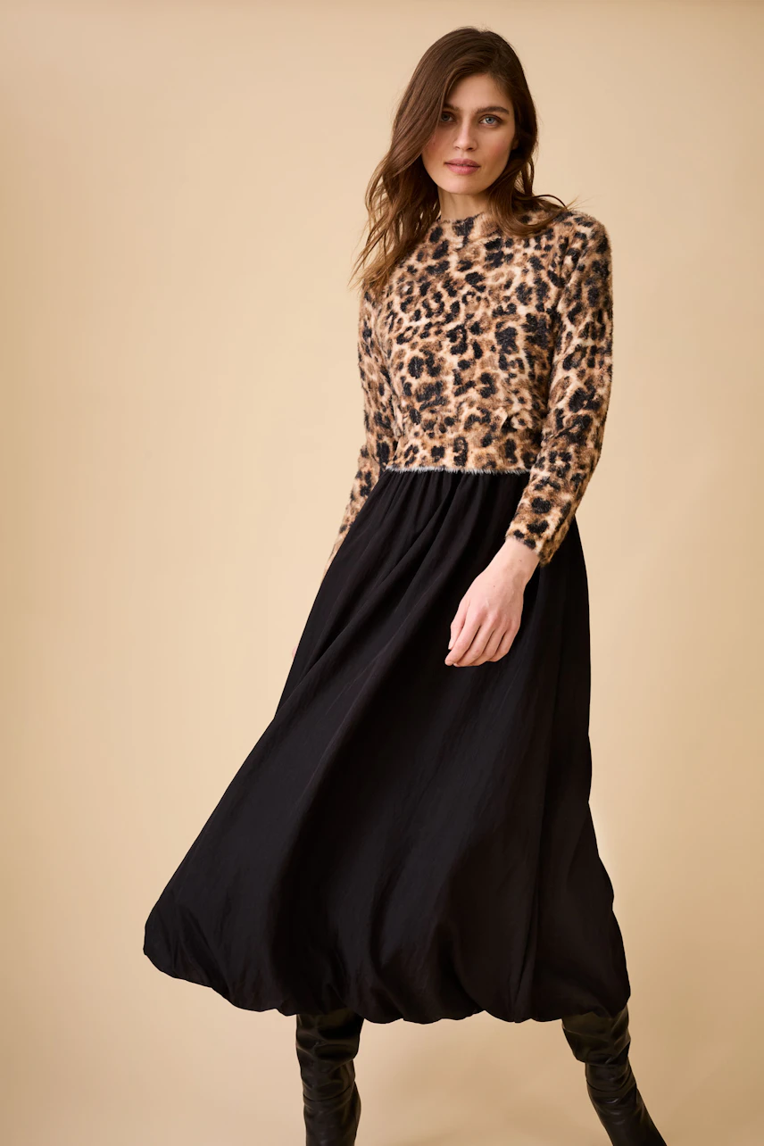 Midi dress - black Midi dress - black