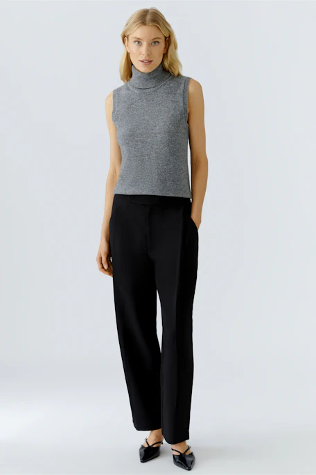Knitted top - camel