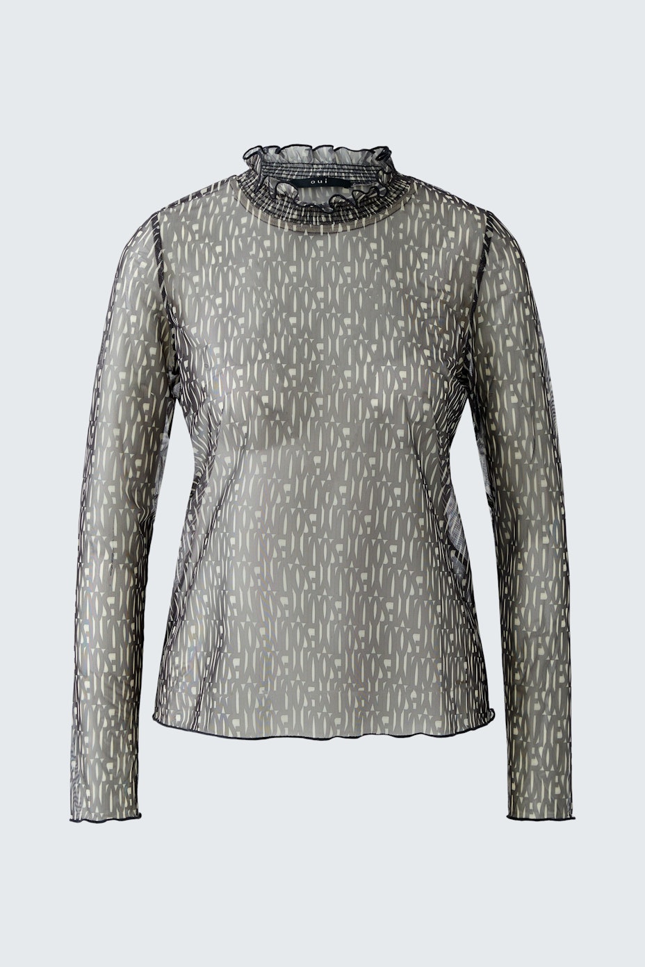 Long-sleeve shirt - camel grey