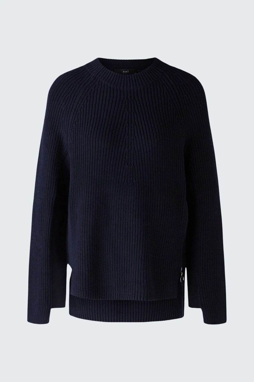 Bild 7 von RUBI Pullover - darkblue in darkblue | Oui