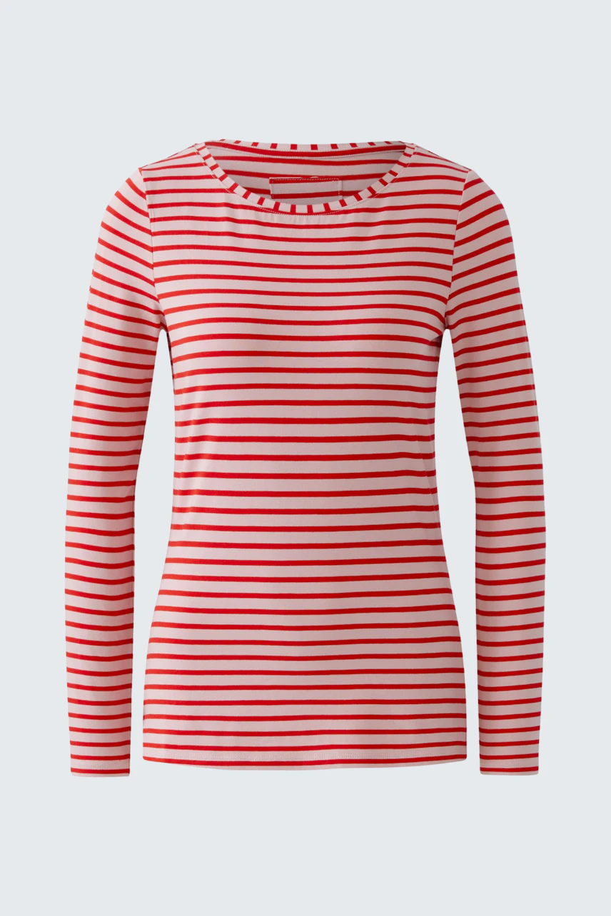 Bild 7 von SUMIKO Long-sleeve shirt - rose red in rose red | Oui
