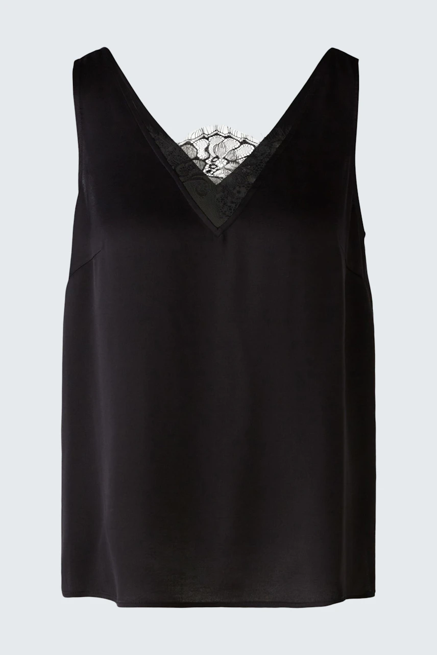 Bild 5 von Strappy top - black in black | Oui