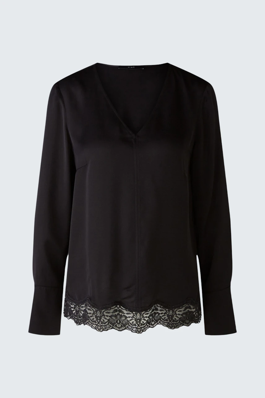 Bild 5 von Blouse - black in black | Oui