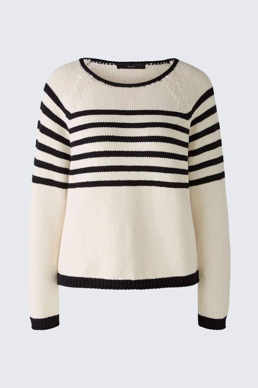 Bild 6 von pullover - white black in white black | Oui