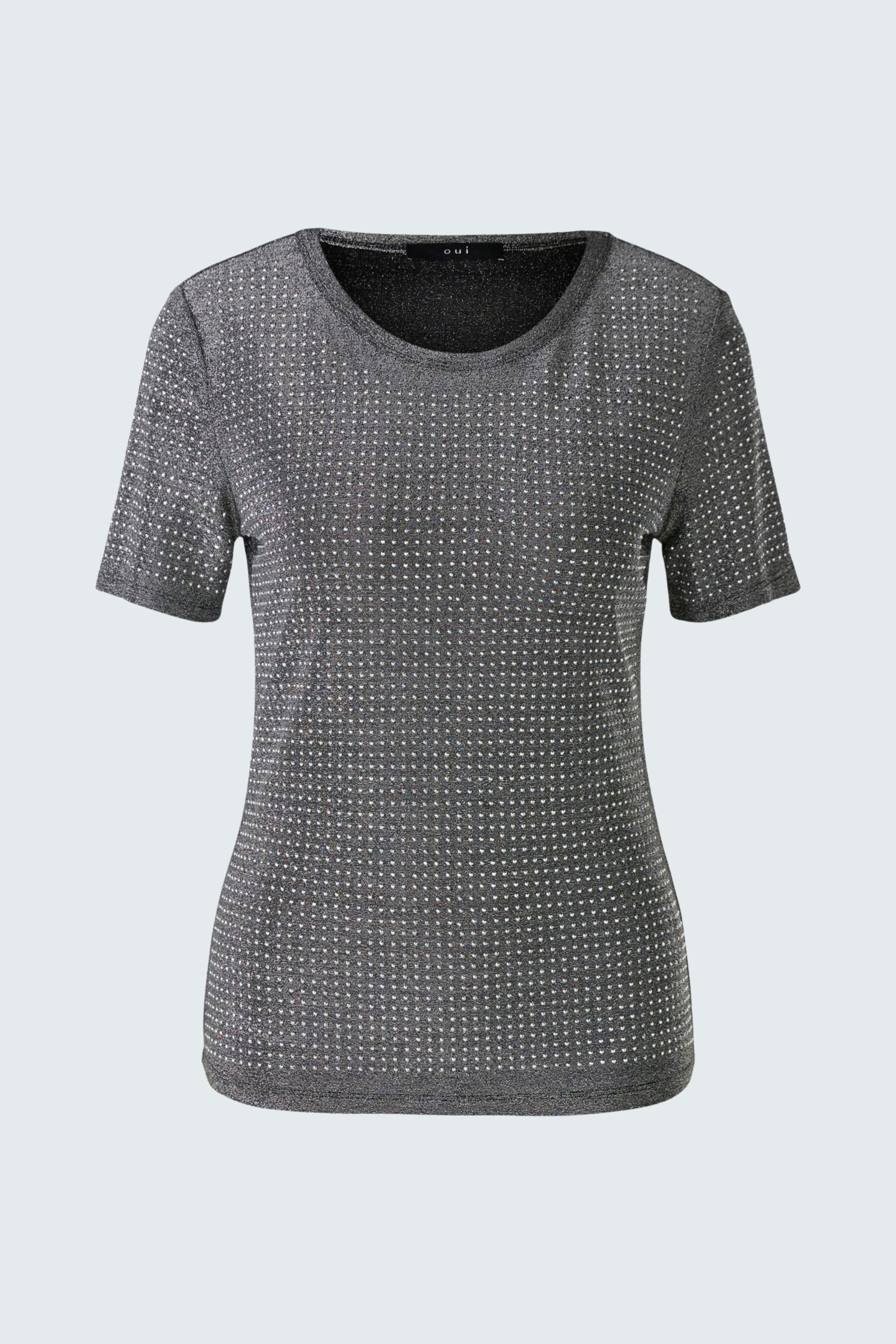 Bild 7 von T-shirt - black in black | Oui