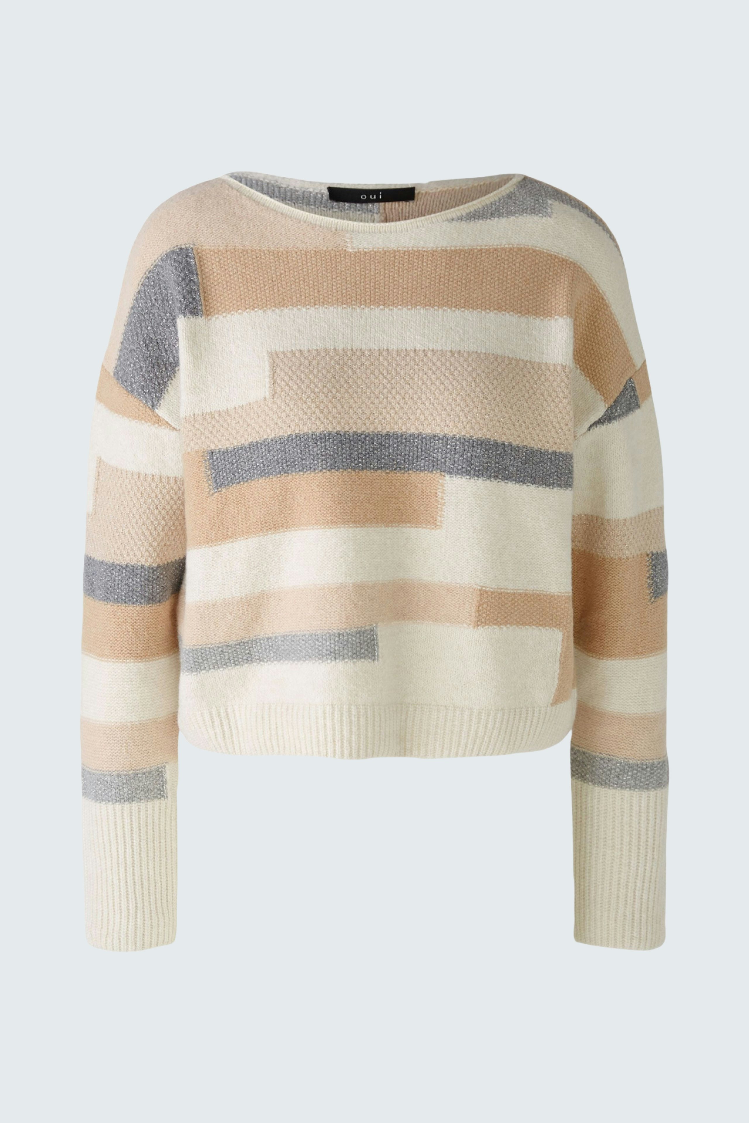 Bild 6 von Pullover - lilac camel in lilac camel | Oui