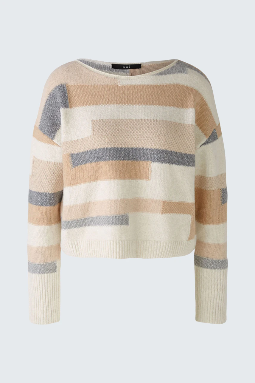 Bild 6 von Pullover - lilac camel in lilac camel | Oui