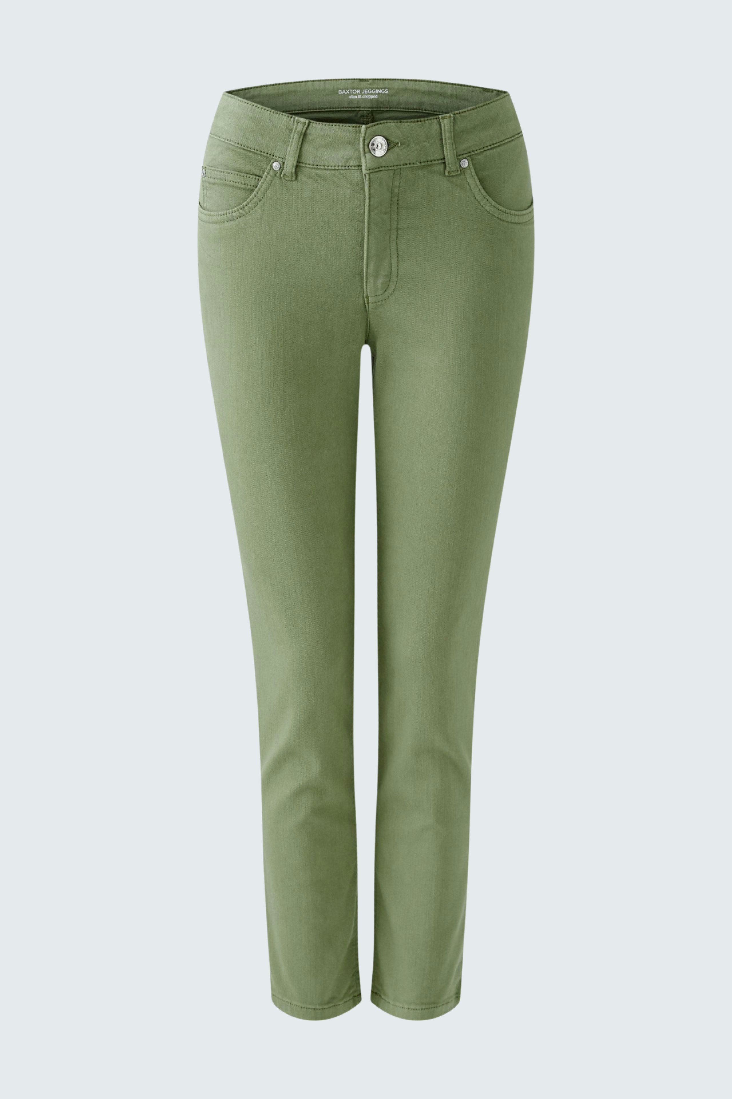 Bild 5 von BAXTOR cropped Jeggings - shaded moss in shaded moss | Oui