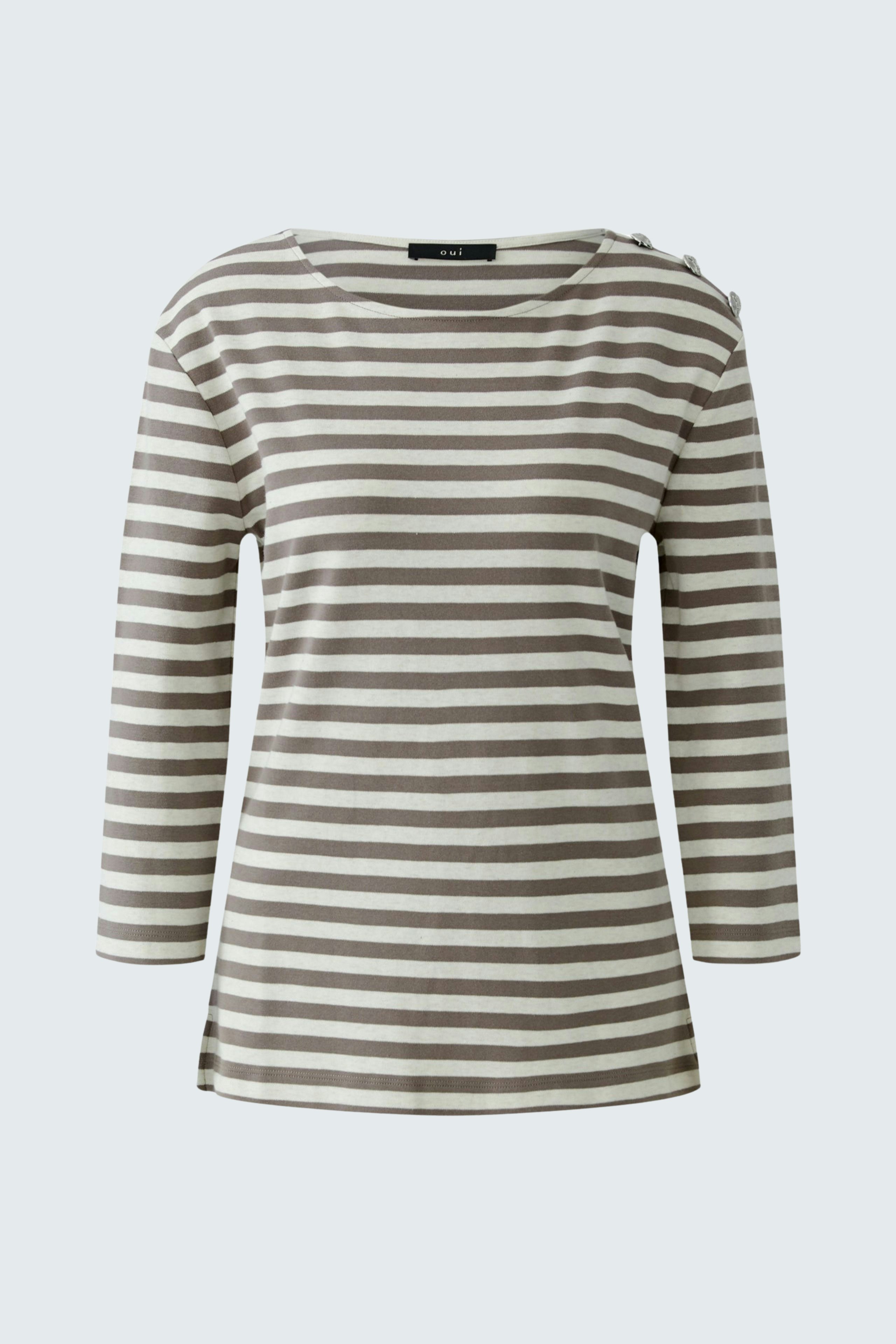 Bild 5 von SUNALA T-Shirt - white brown in white brown | Oui