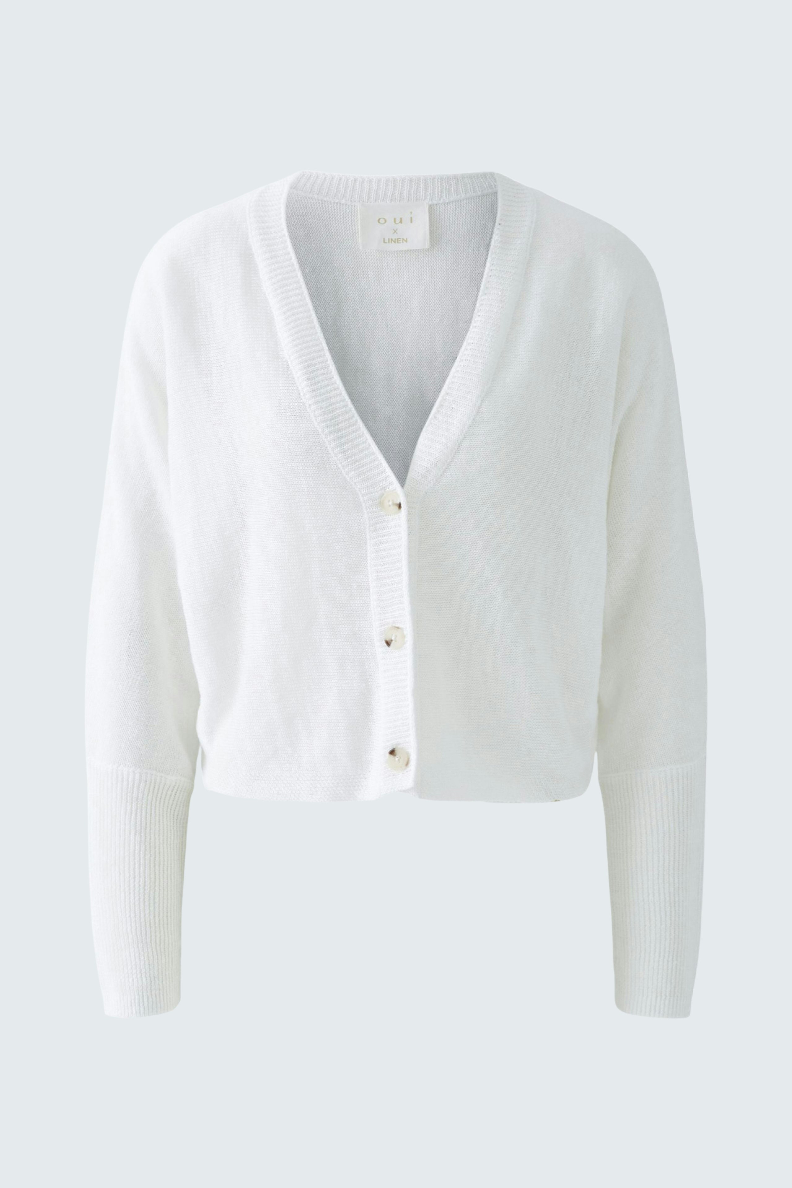 Bild 7 von Cardigan - optic white in optic white | Oui