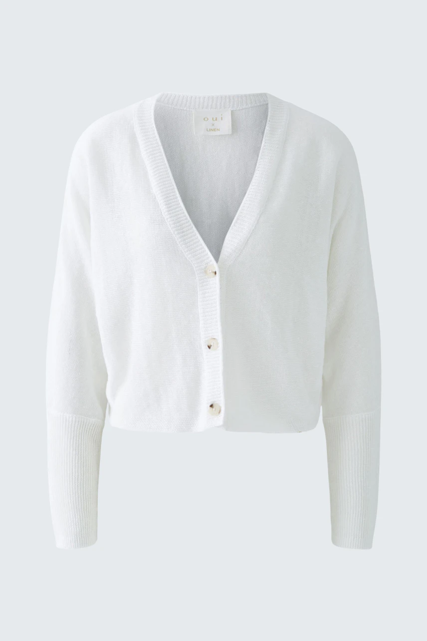 Bild 7 von Cardigan - optic white in optic white | Oui