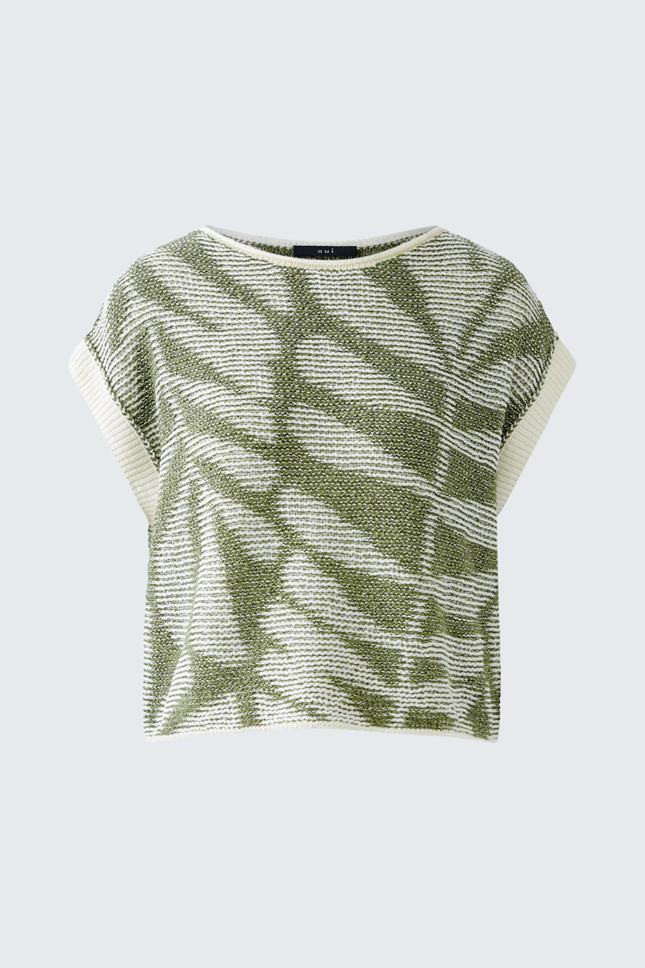 Pullunder - white green