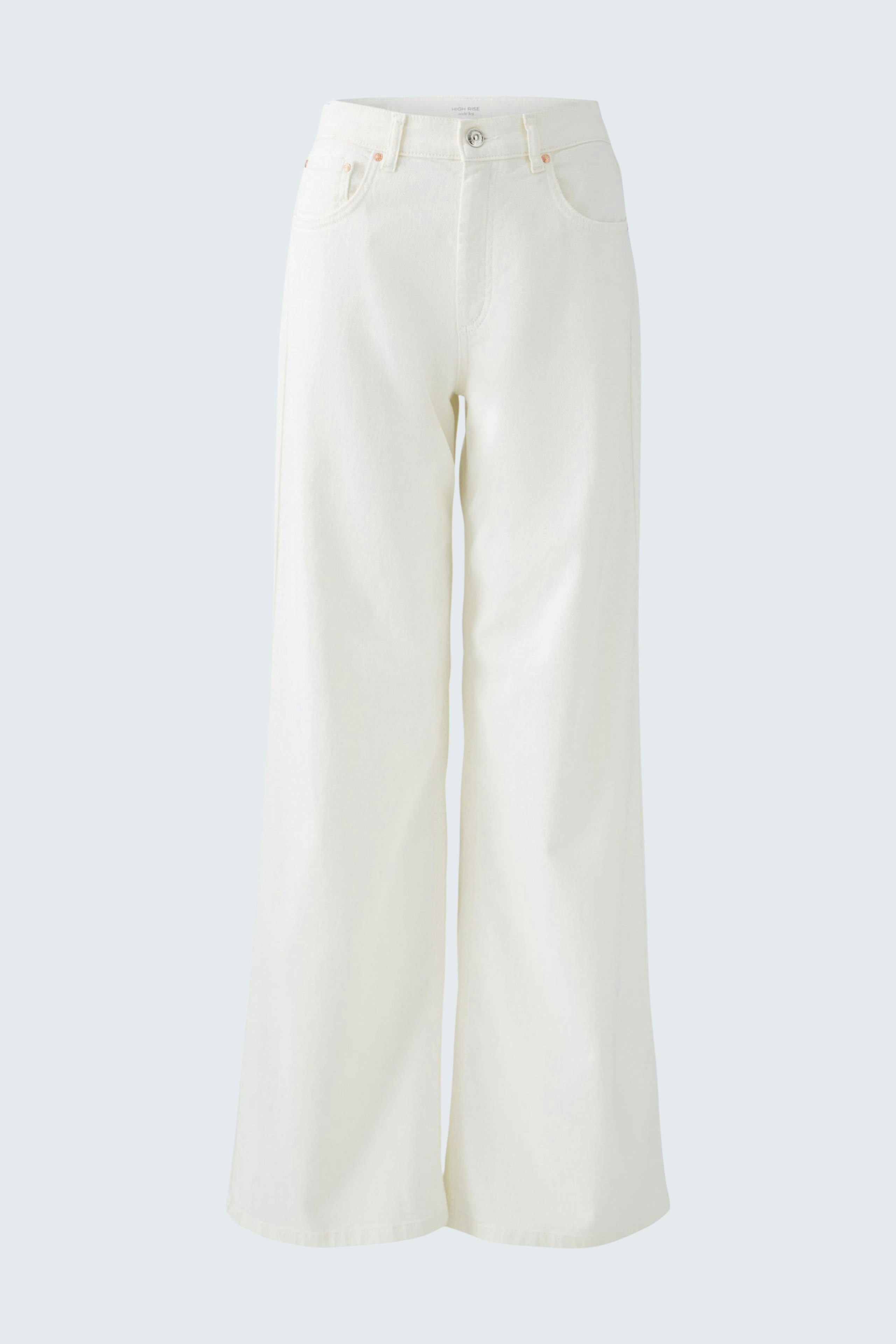 Bild 8 von Jeans HIGH RISE, wide leg - champagne in champagne | Oui