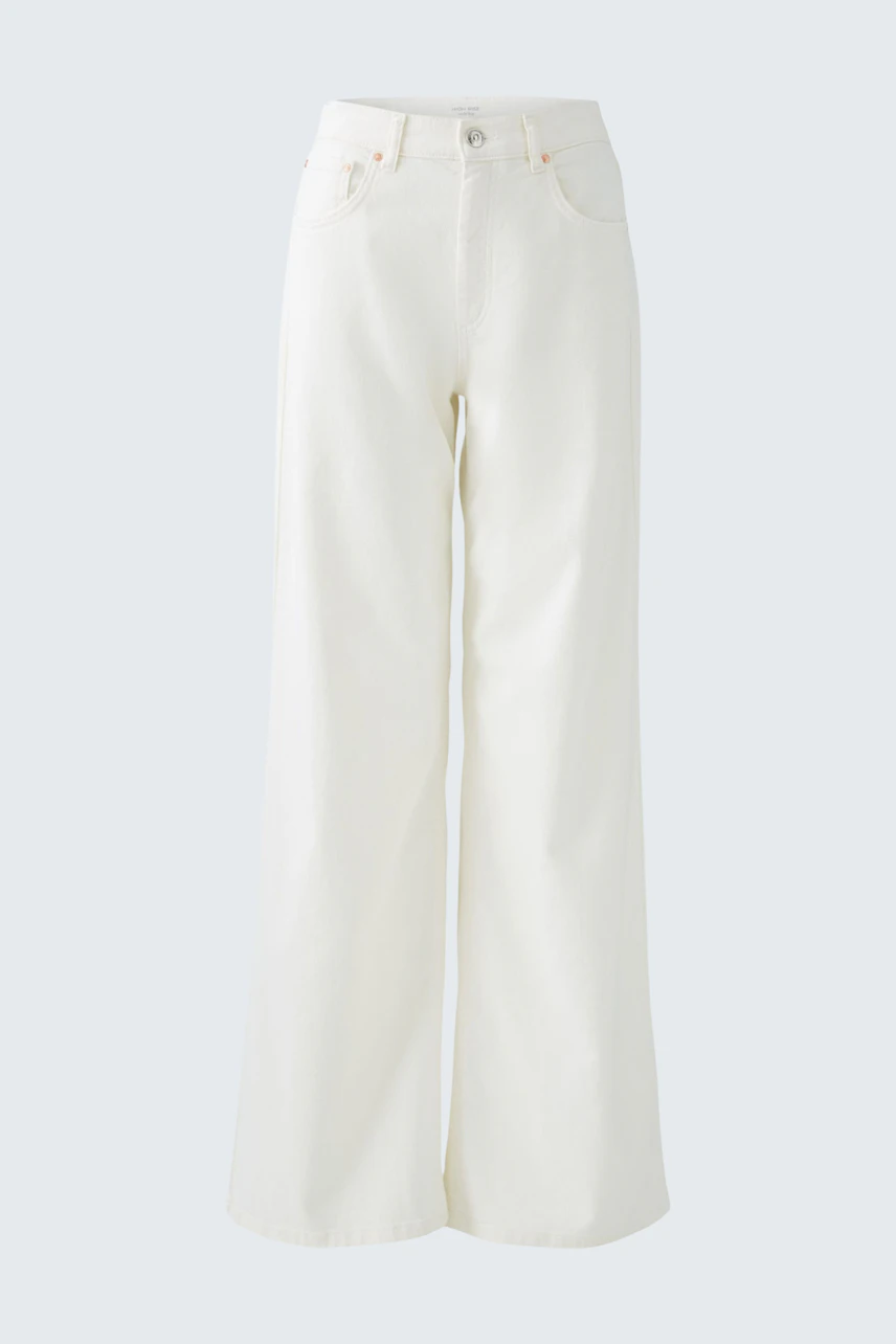 Bild 8 von Jeans HIGH RISE, wide leg - champagne in champagne | Oui