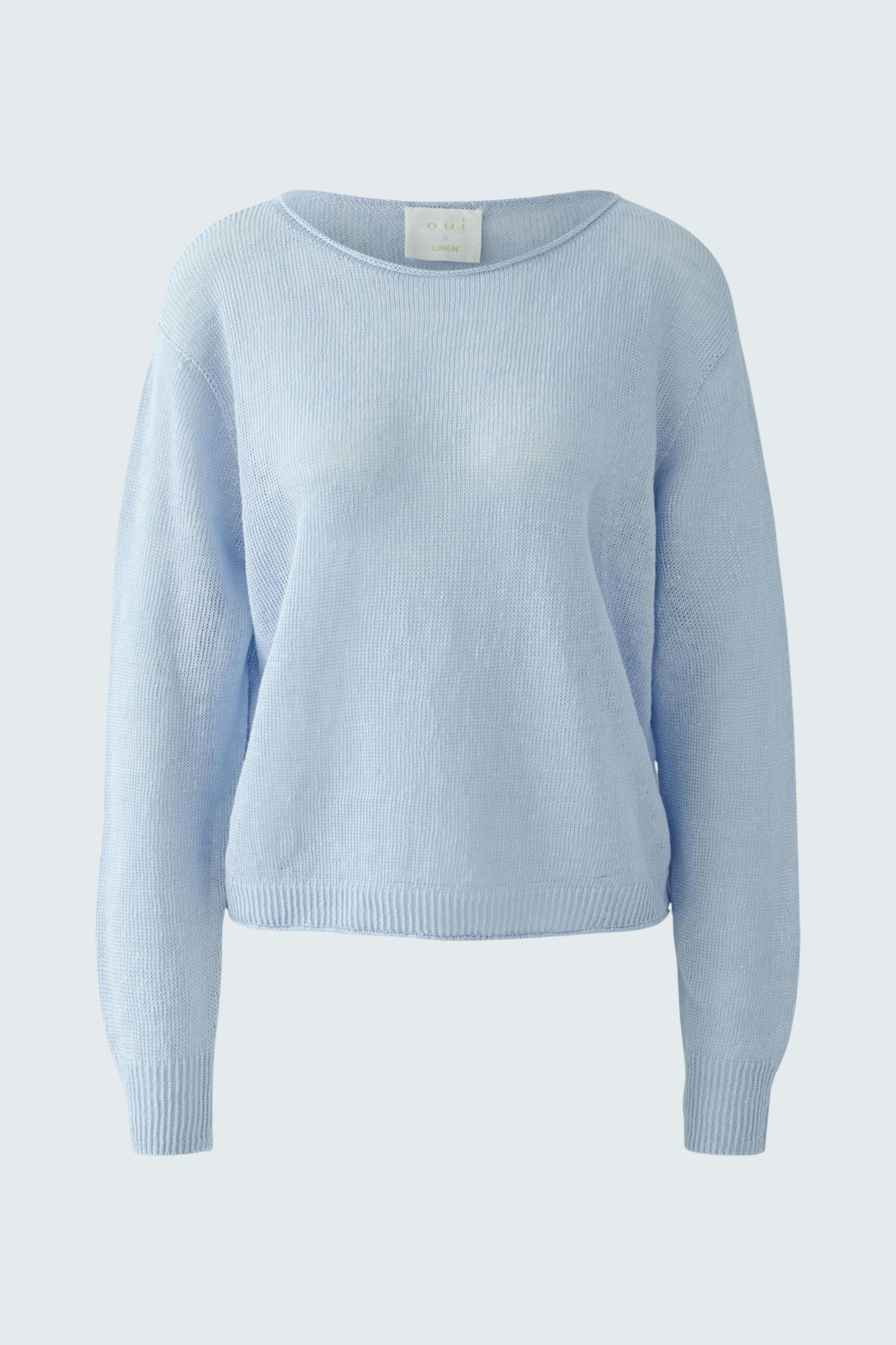 Bild 7 von pullover - powder blue in powder blue | Oui