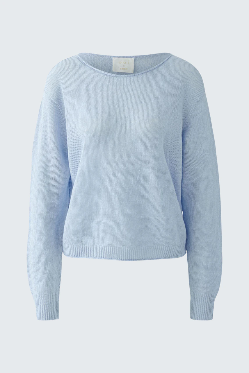 Bild 7 von Pullover - powder blue in powder blue | Oui