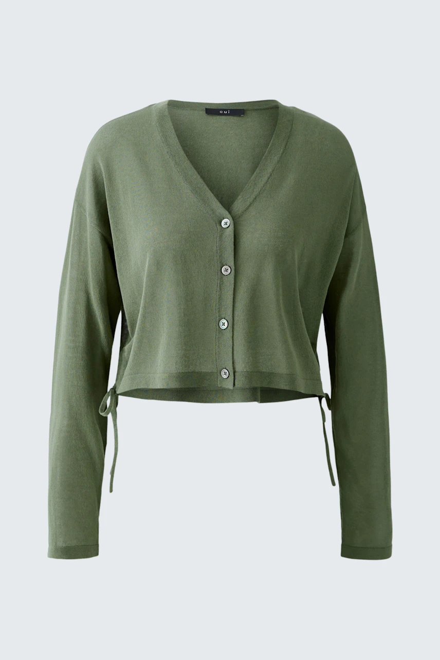Bild 6 von Strickjacke - shaded moss in shaded moss | Oui