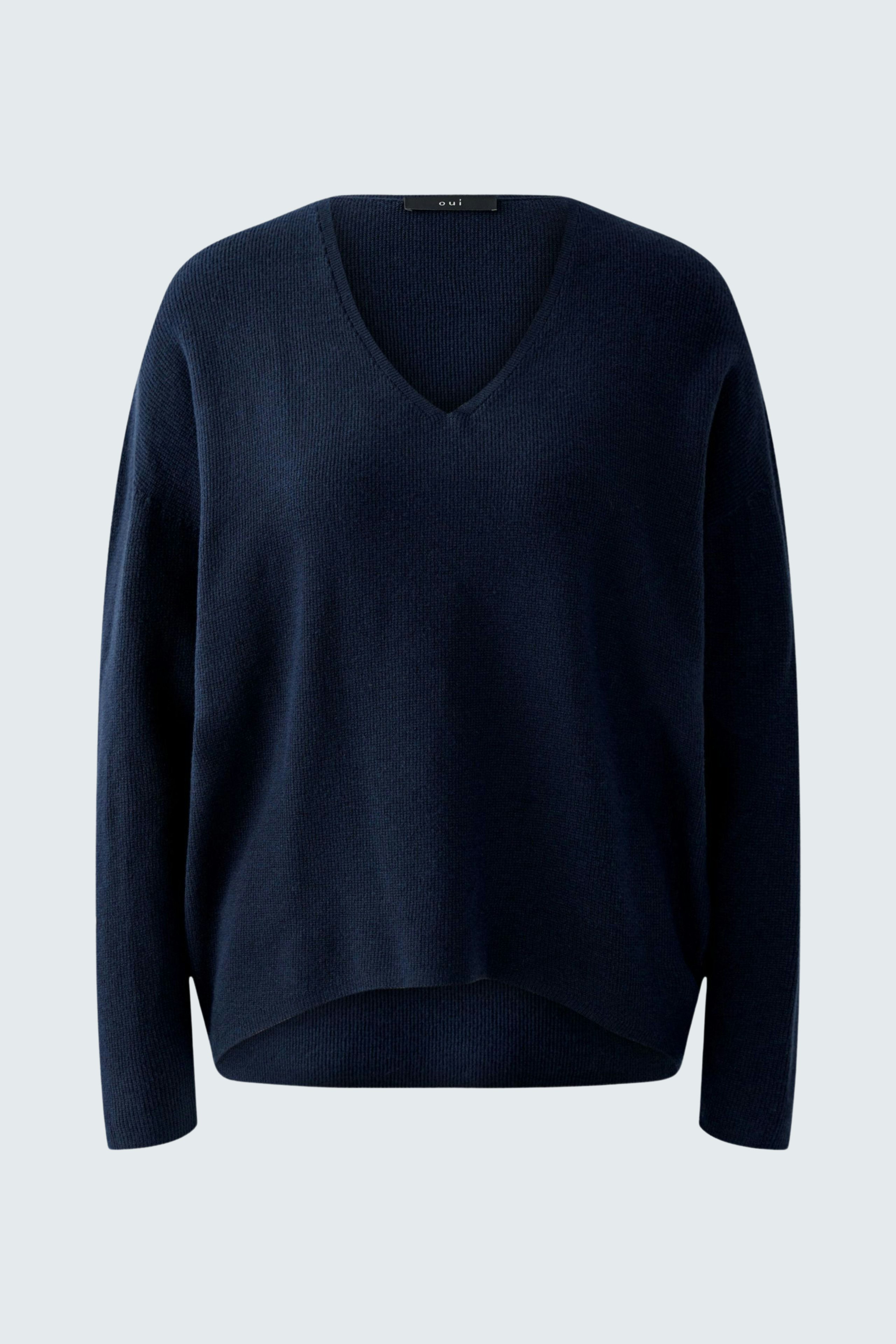 Bild 6 von FREYJA Pullover - darkblue in darkblue | Oui