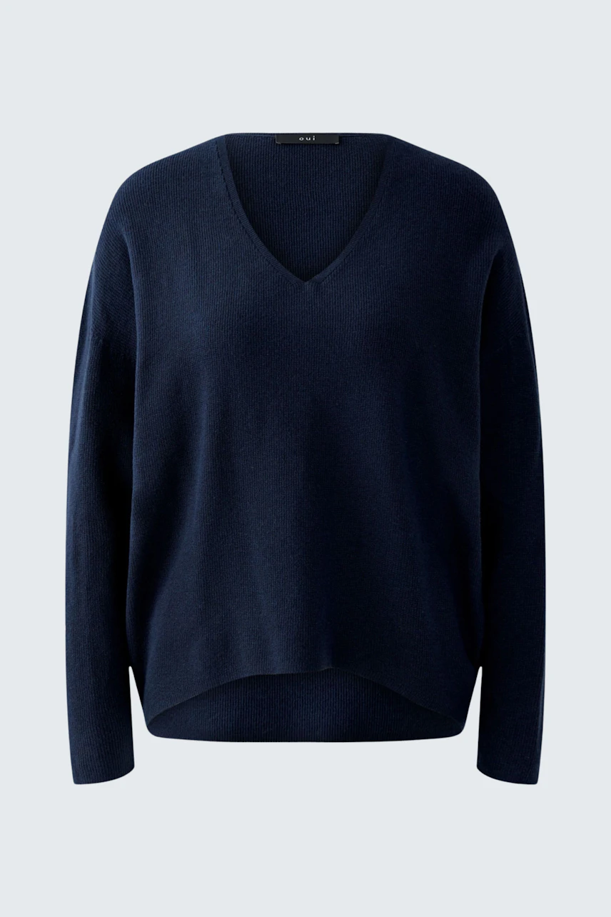 Bild 6 von FREYJA pullover - darkblue in darkblue | Oui