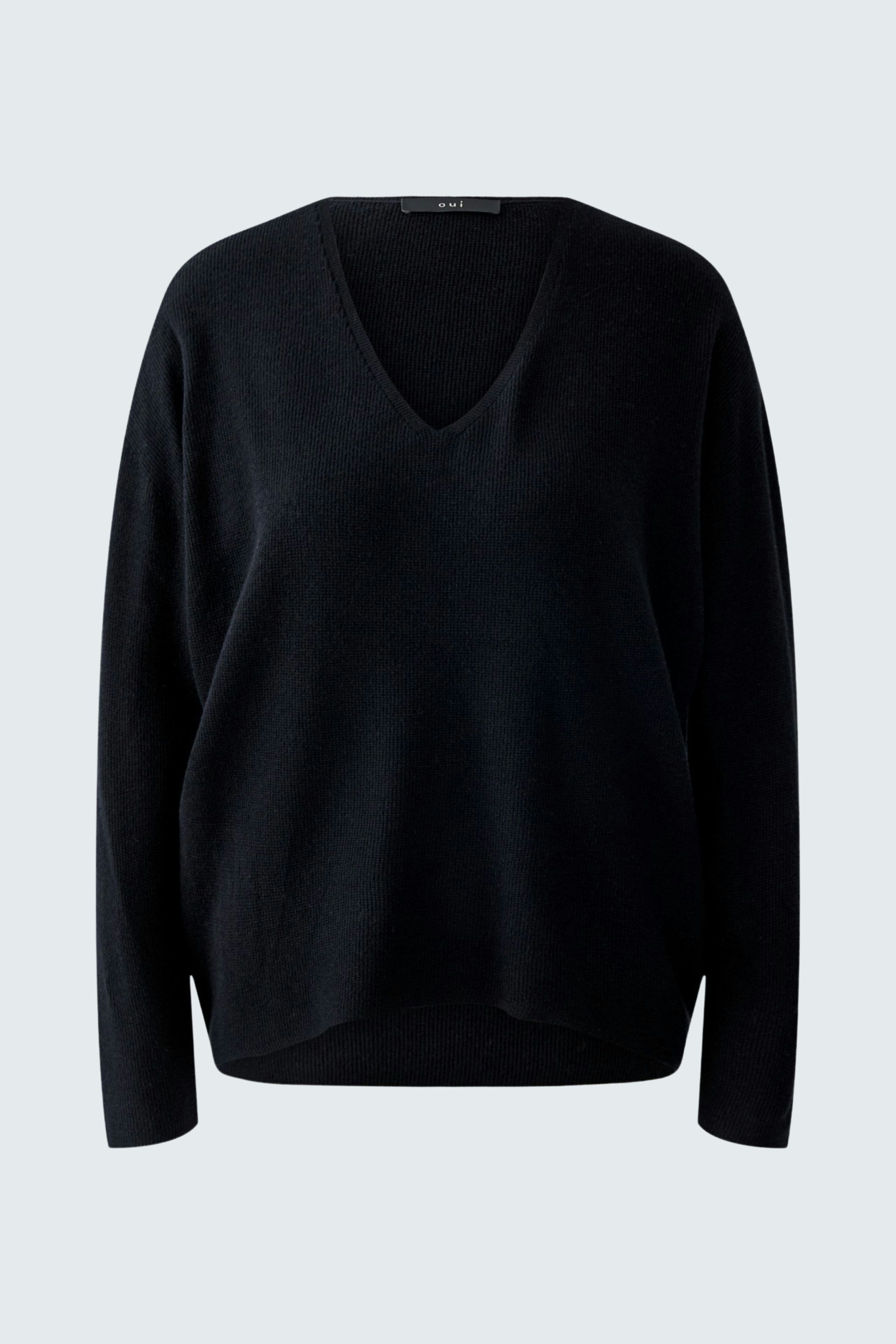Bild 7 von FREYJA Pullover - black in black | Oui