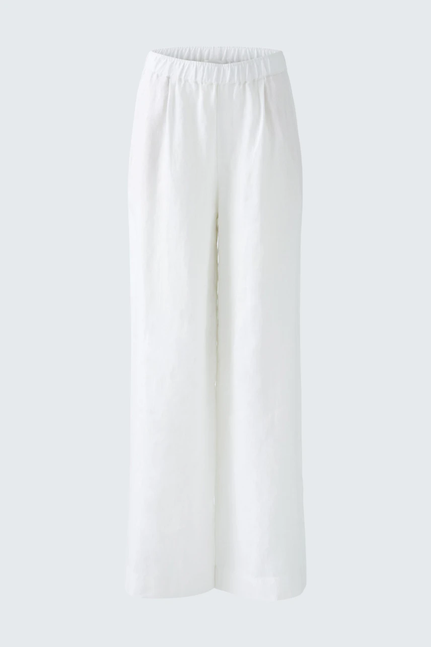Bild 6 von Slip-on trousers - optic white in optic white | Oui
