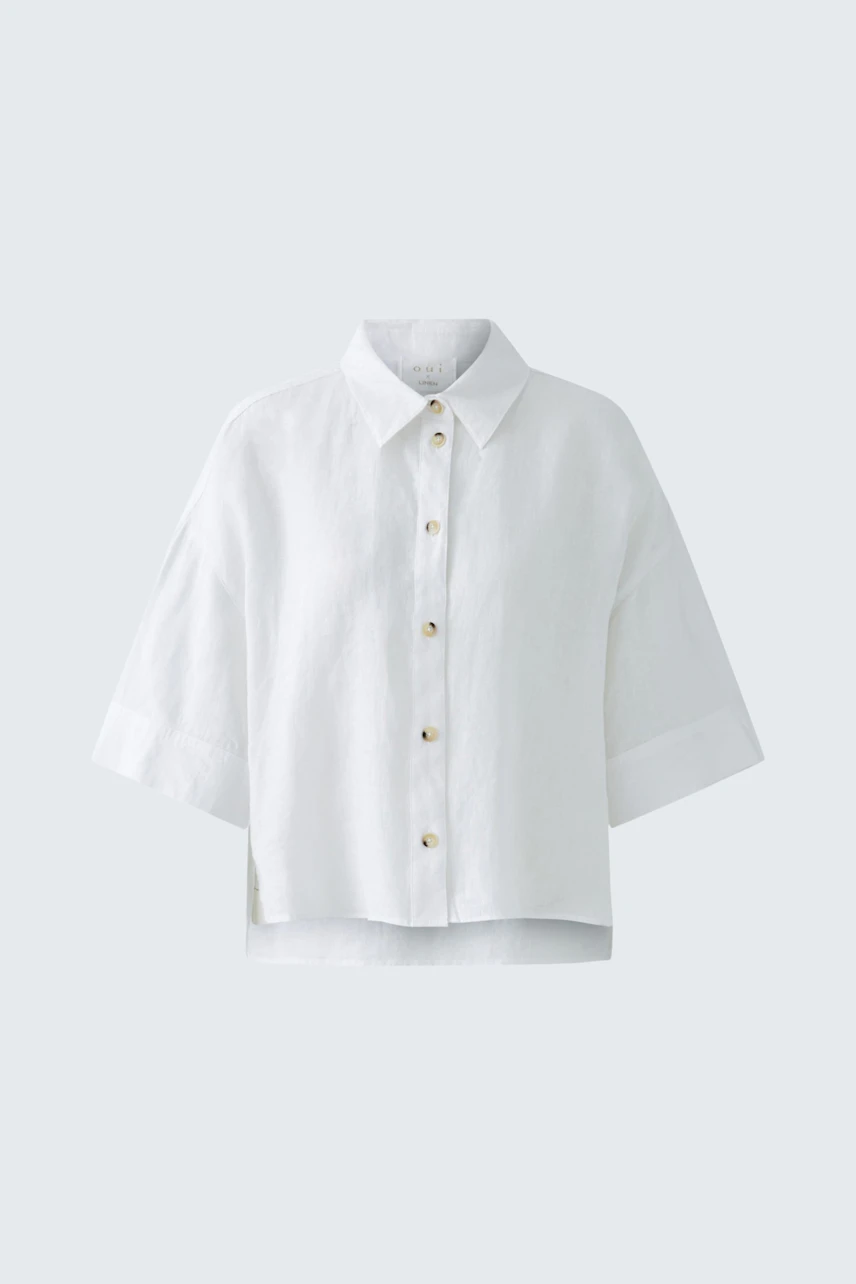 Bild 8 von Blouse - optic white in optic white | Oui