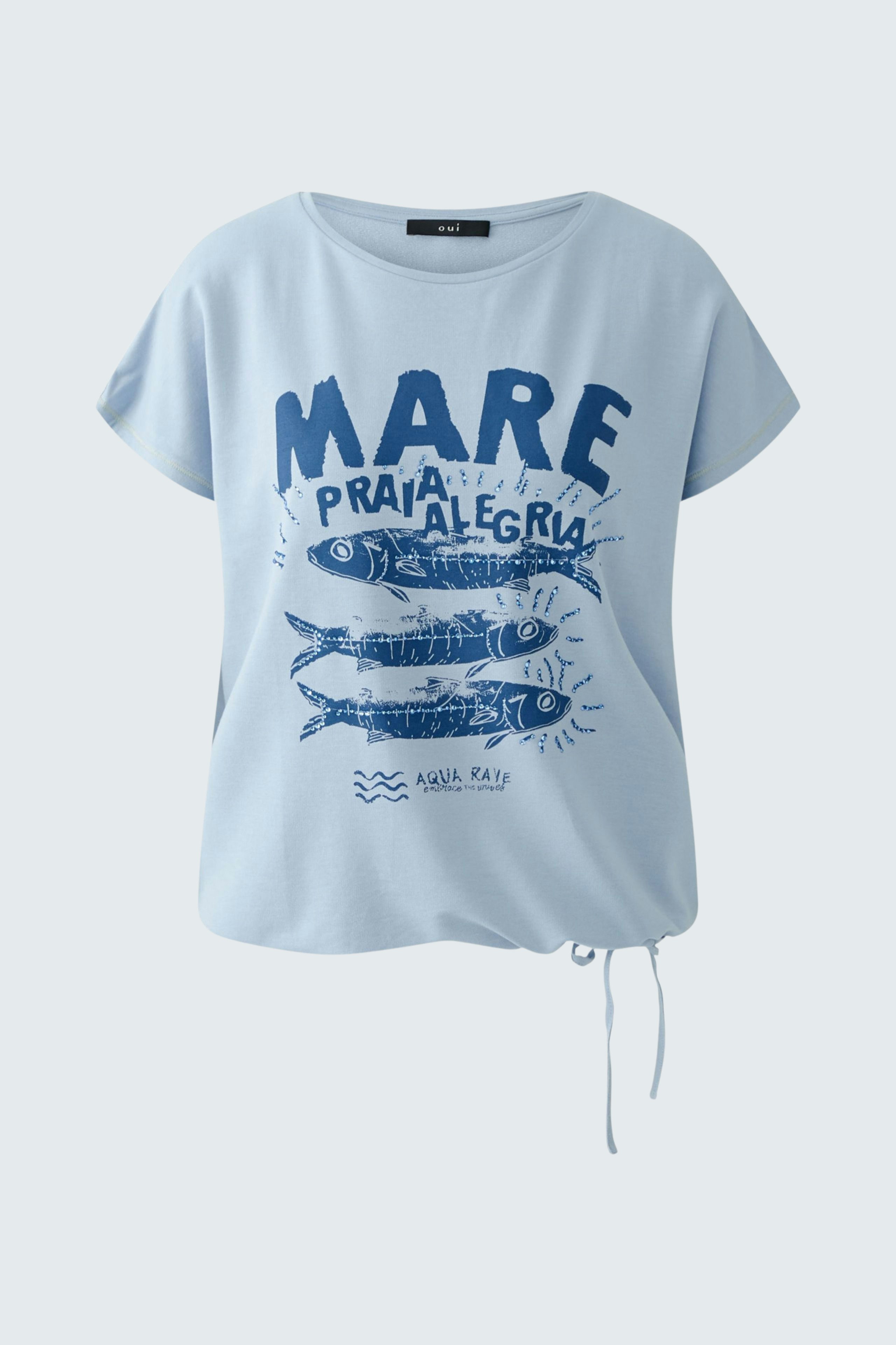 Bild 6 von T-Shirt - powder blue in powder blue | Oui