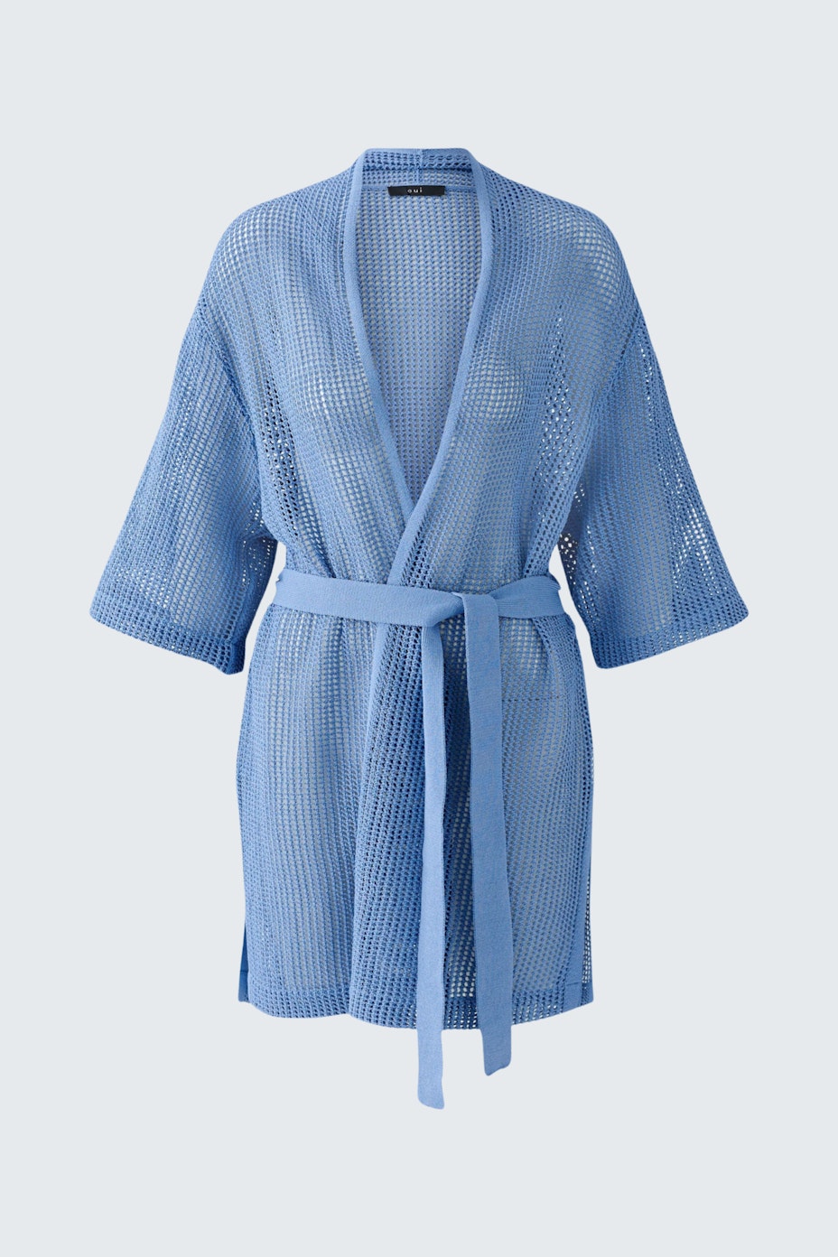 Strickjacke - ocean blue