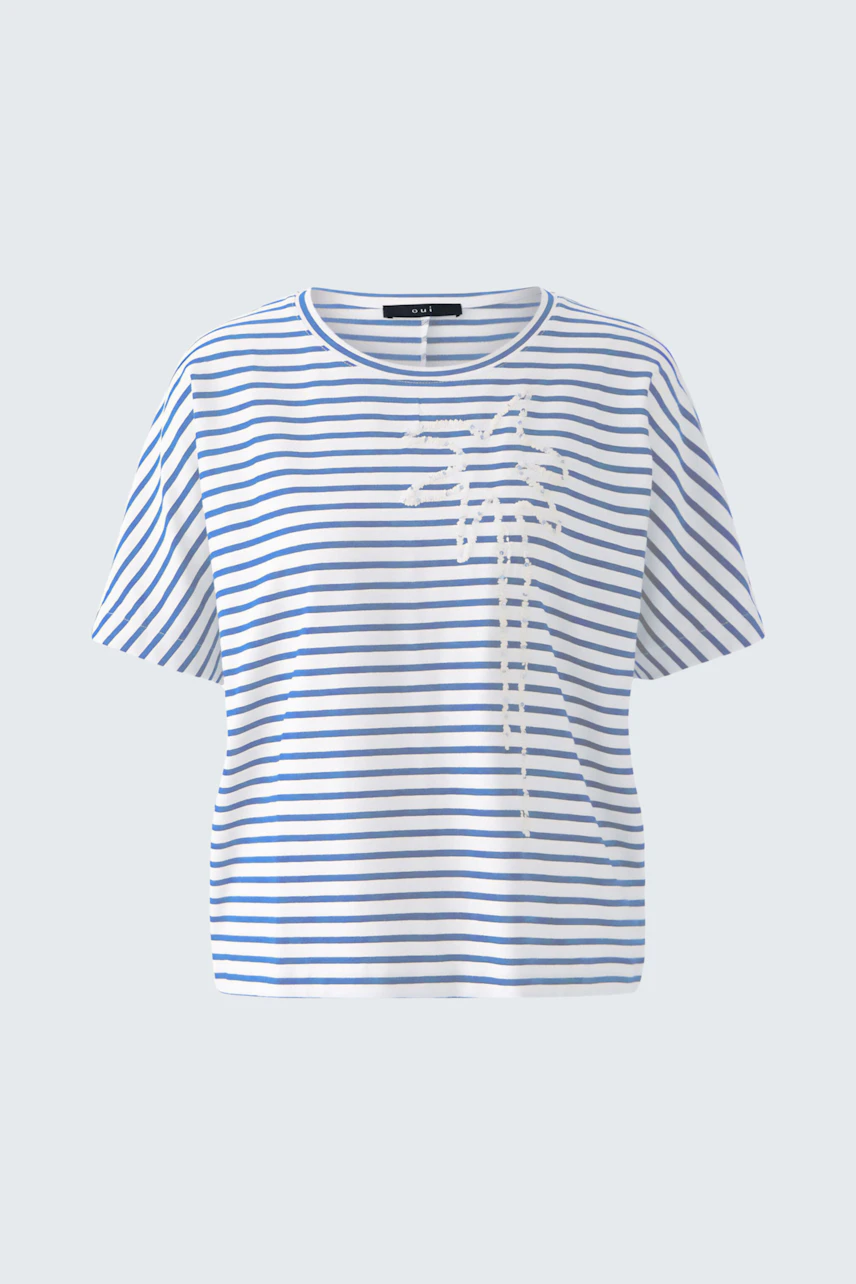 Bild 5 von T-Shirt - blue white in blue white | Oui