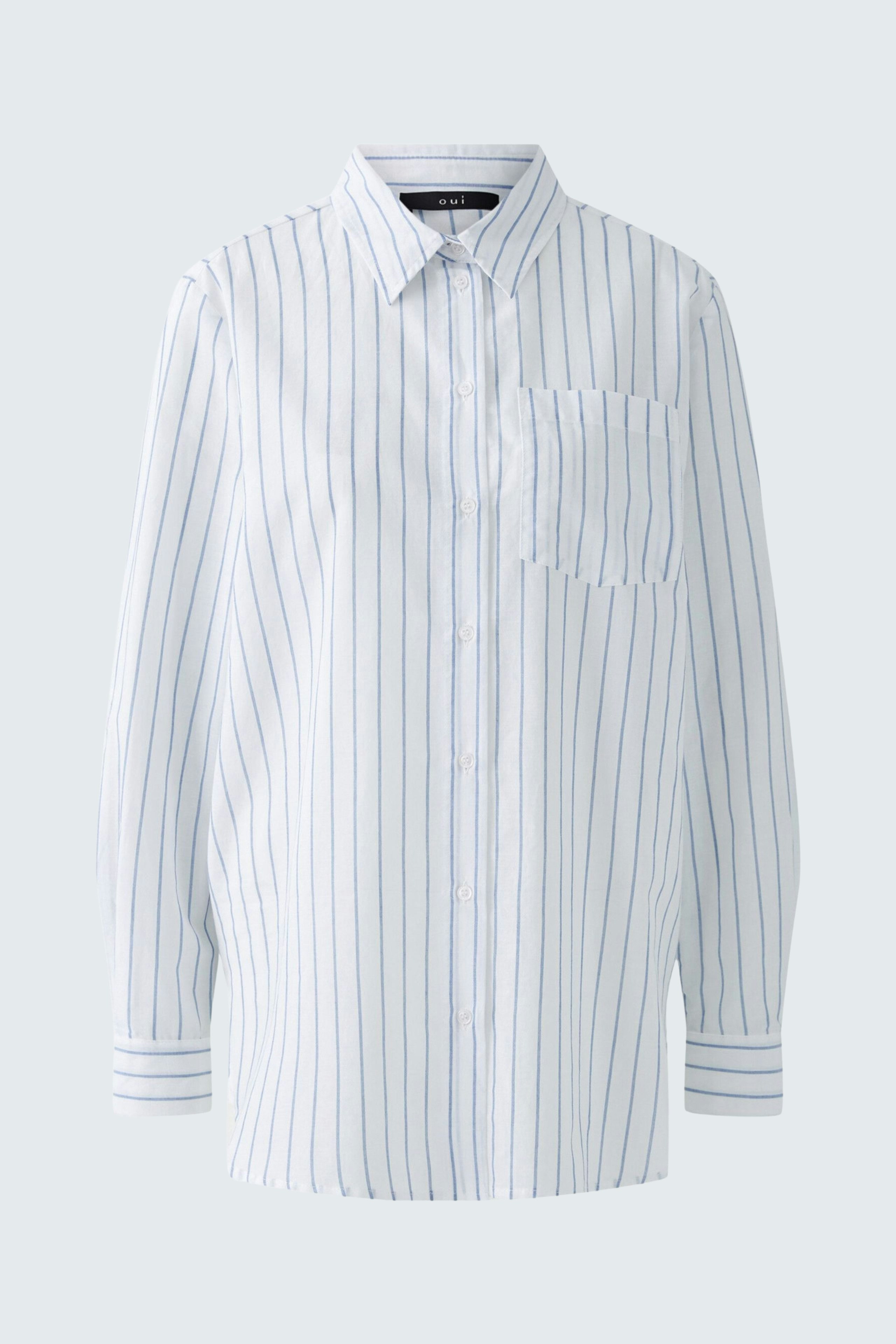 Bild 8 von Longbluse - white blue in white blue | Oui