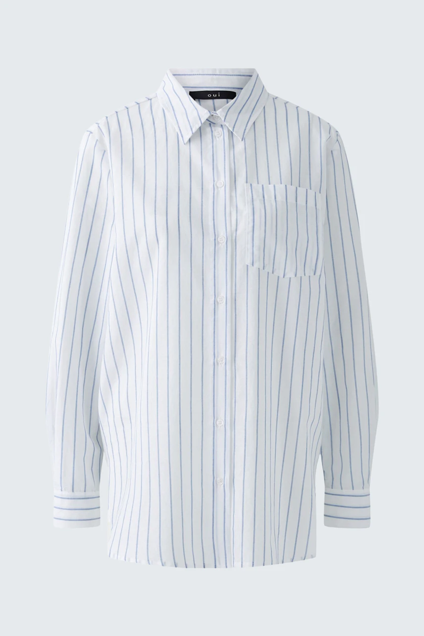 Bild 8 von Longblouse - white blue in white blue | Oui