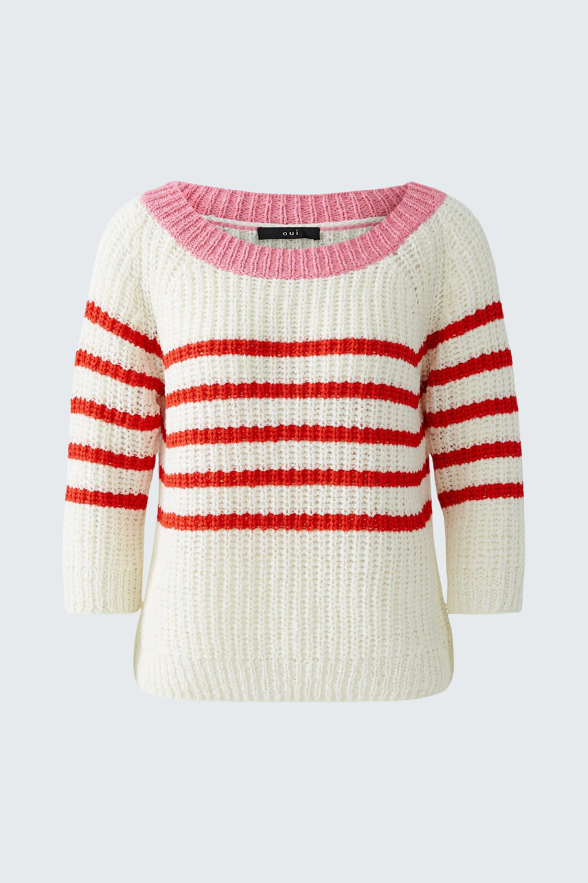 Bild 7 von Pullover - white red in white red | Oui