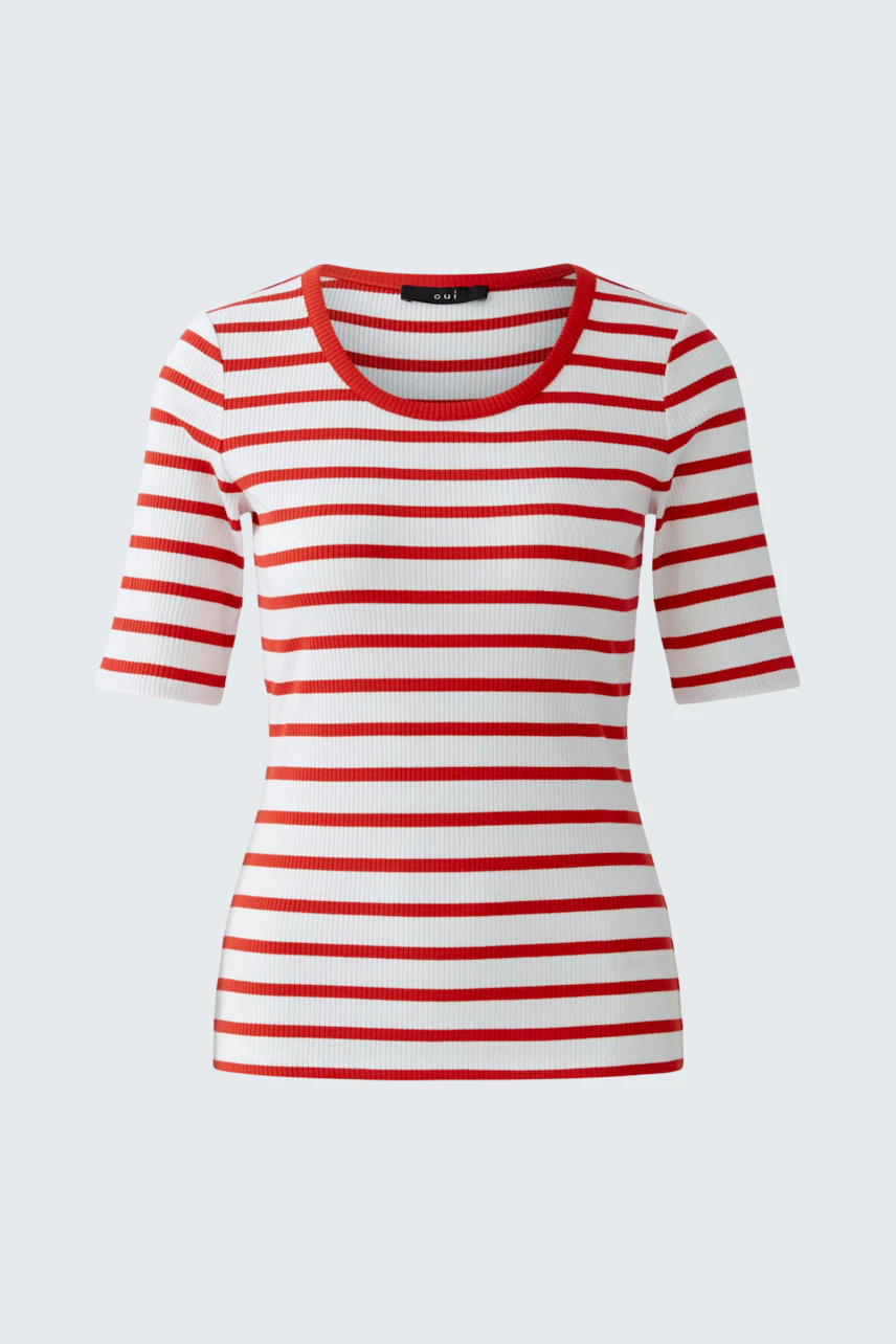 Bild 6 von T-Shirt - white red in white red | Oui