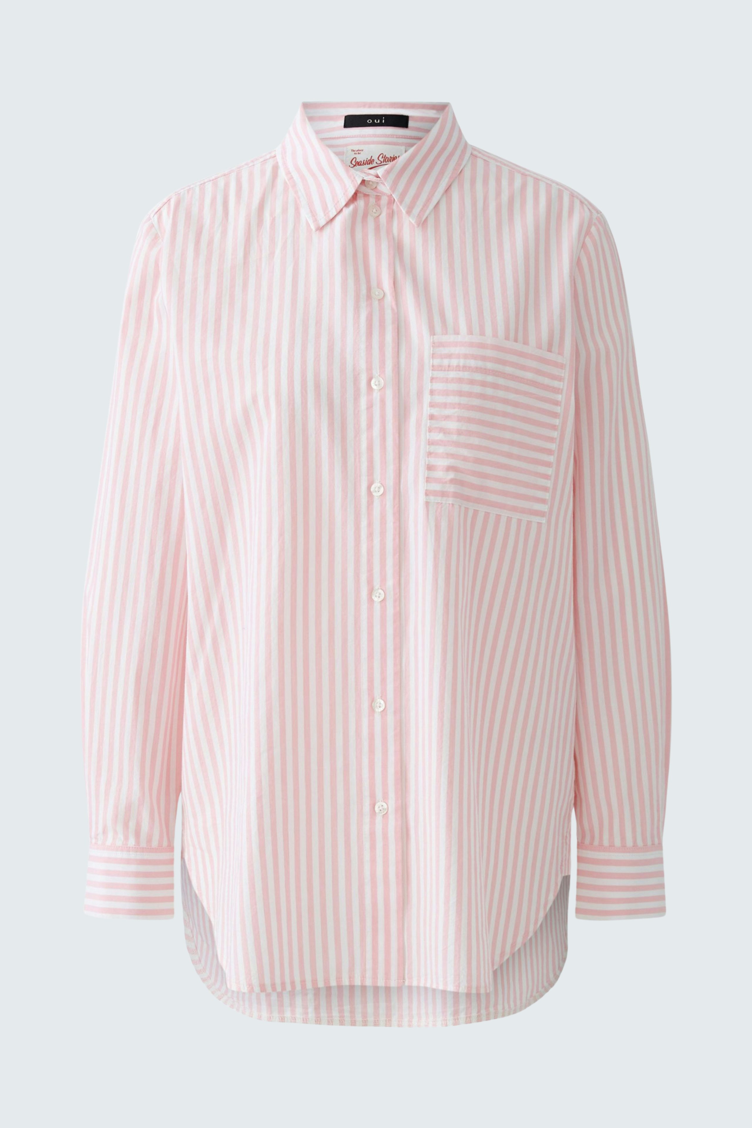 Blouse - rose white