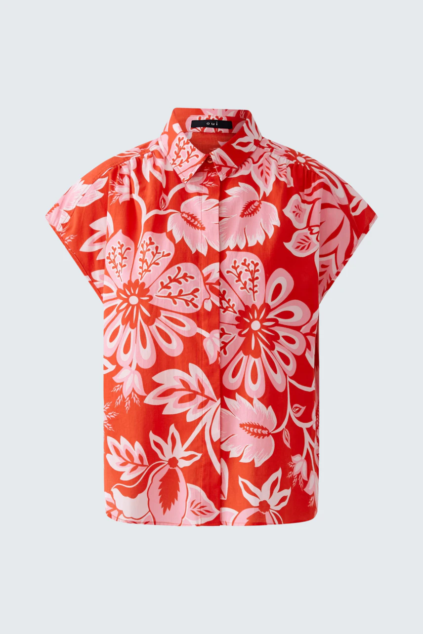 Bild 8 von Blouse - red rose in red rose | Oui