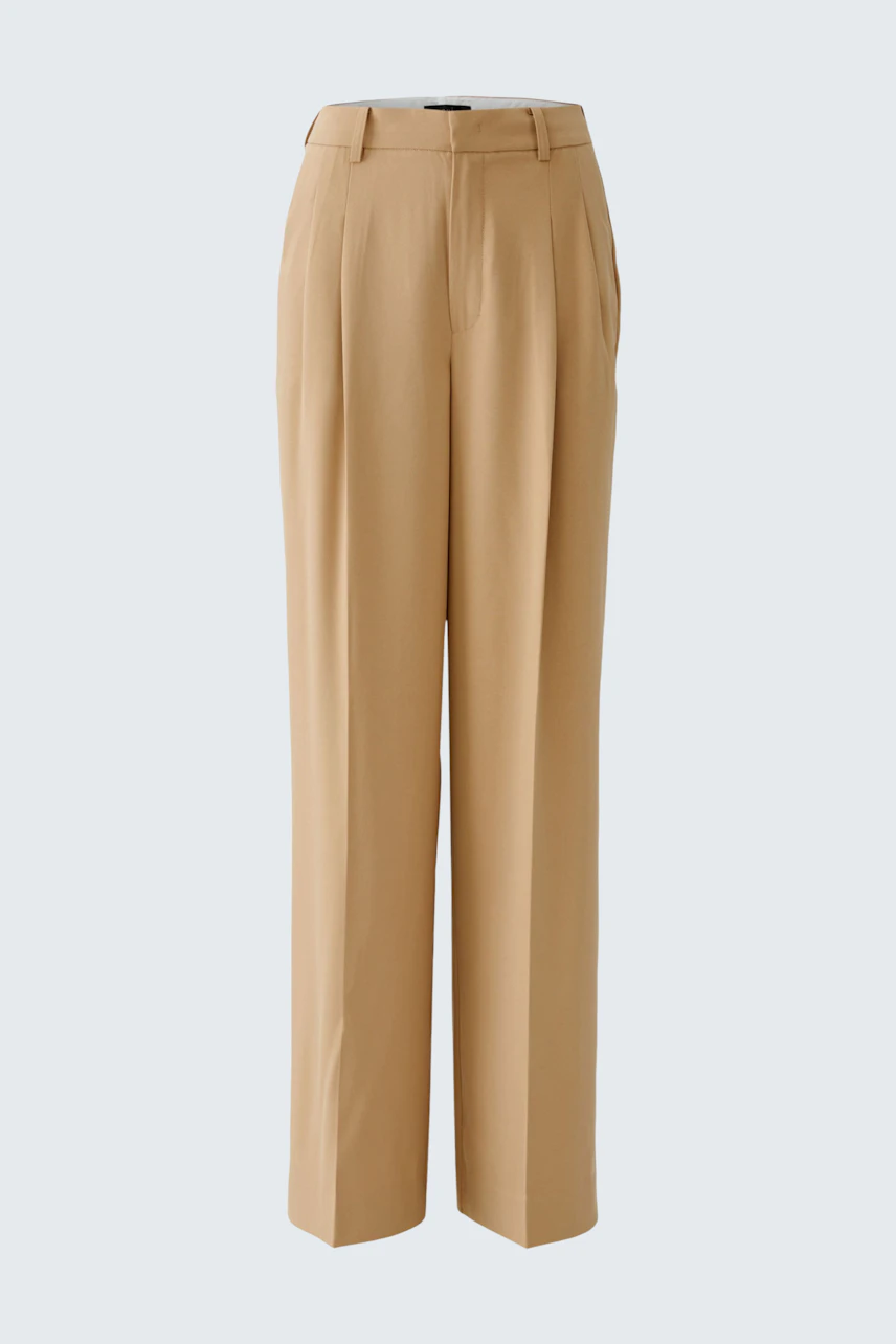 Bild 7 von Pleated trousers - salty caramel in salty caramel | Oui