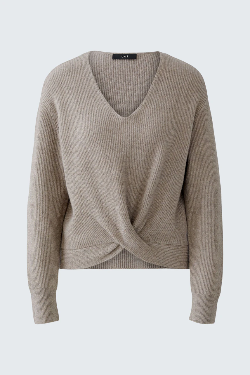 Bild 6 von pullover - smokey taupe in smokey taupe | Oui