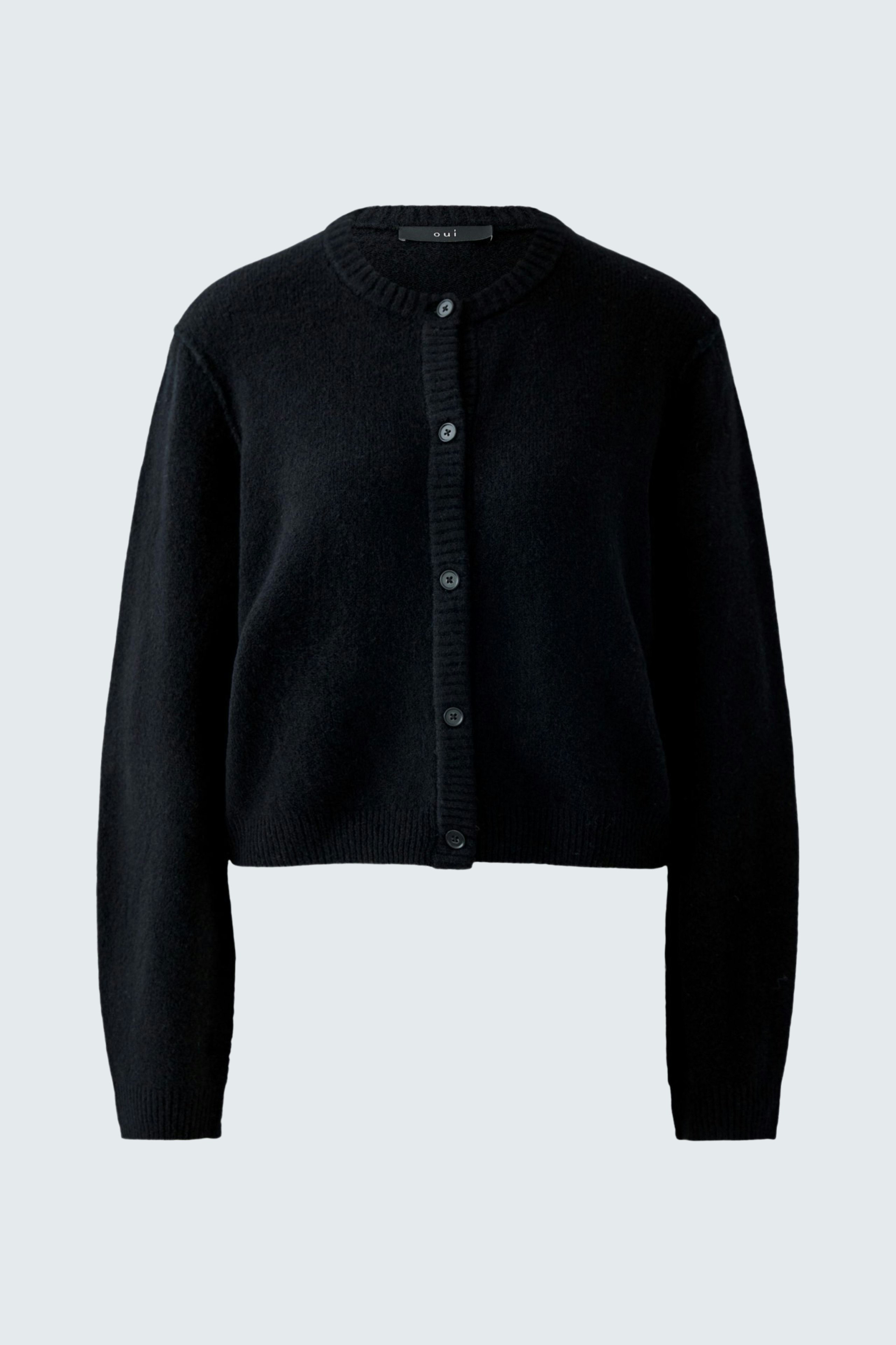 Bild 7 von ILAYA Cardigan - black in black | Oui