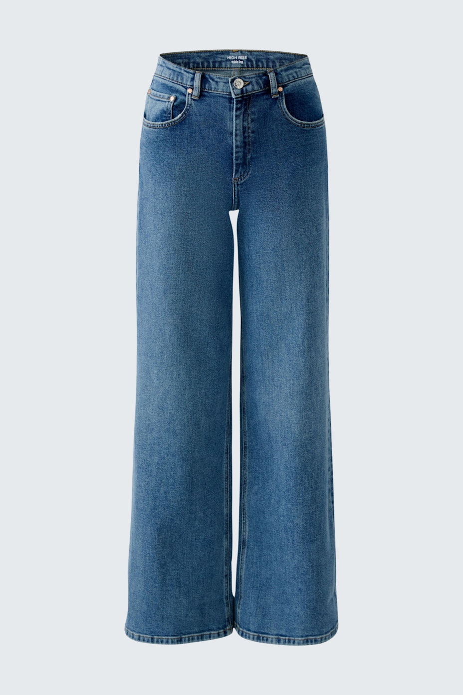 HIGH RISE jeans - blue