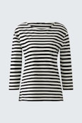 SOLEILA T-shirt - black offwhite