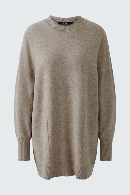 pullover - smokey taupe