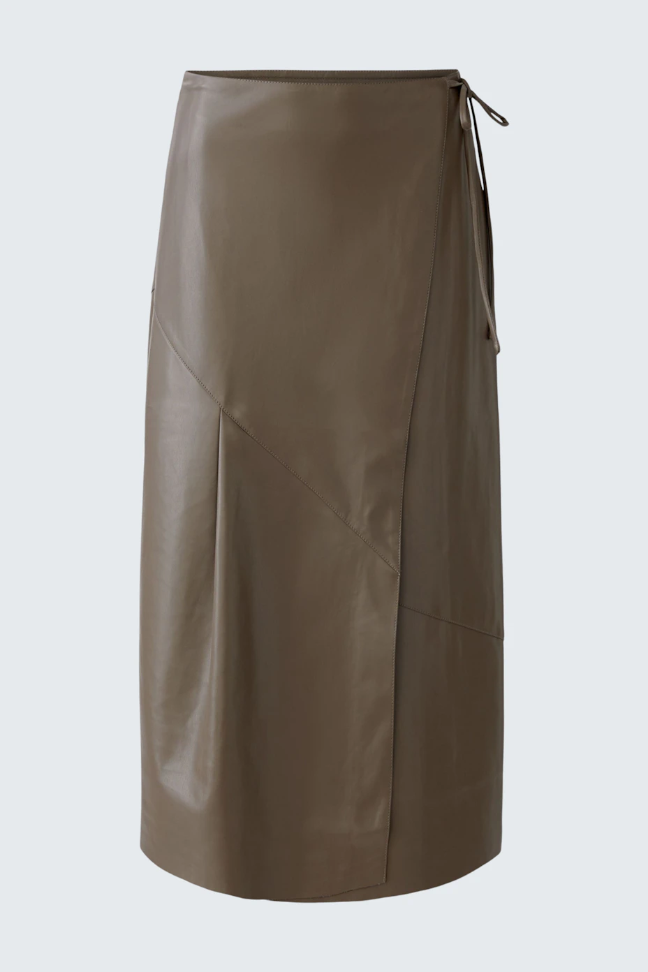 Wrap skirt - taupe