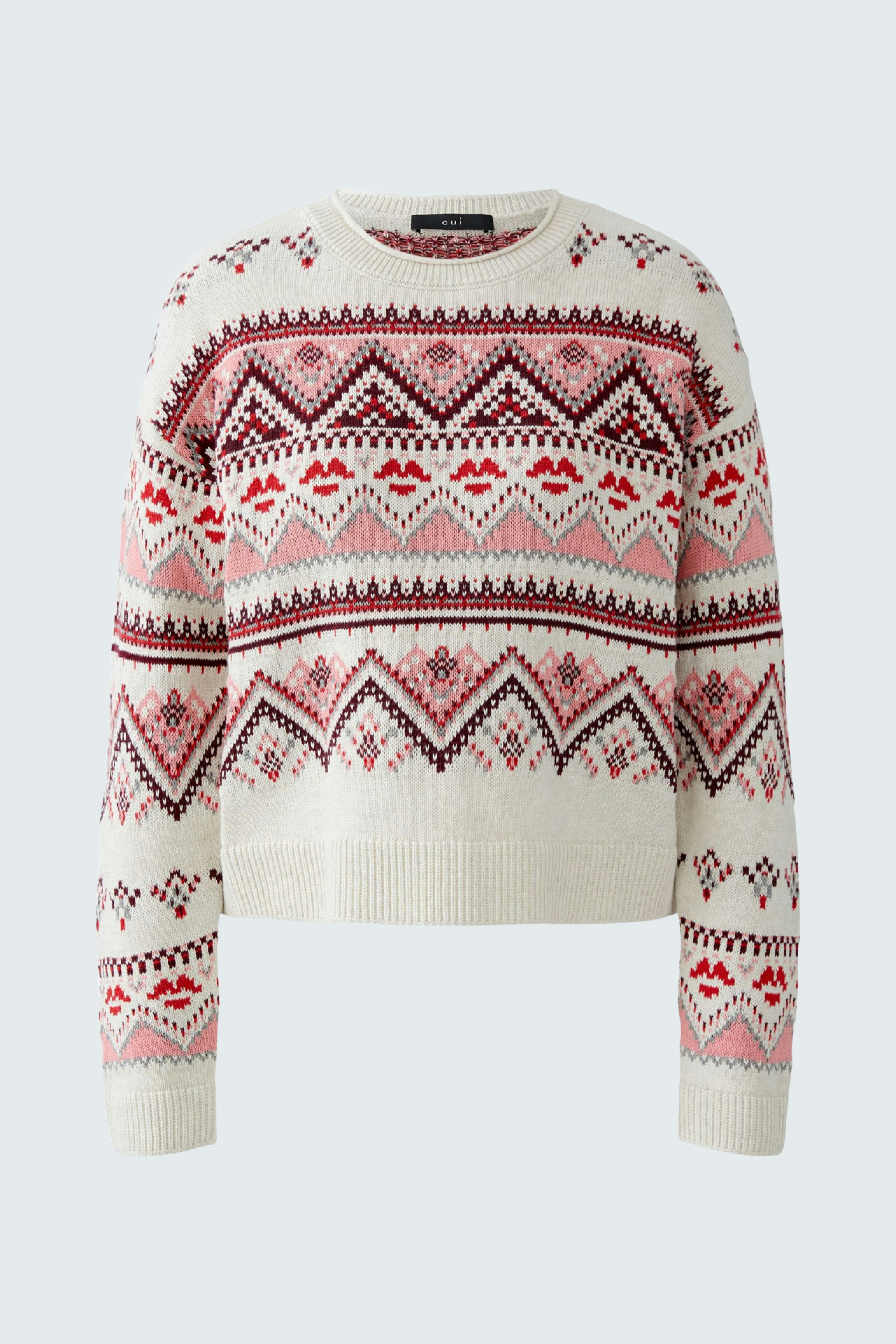Bild 6 von Pullover - white red in white red | Oui