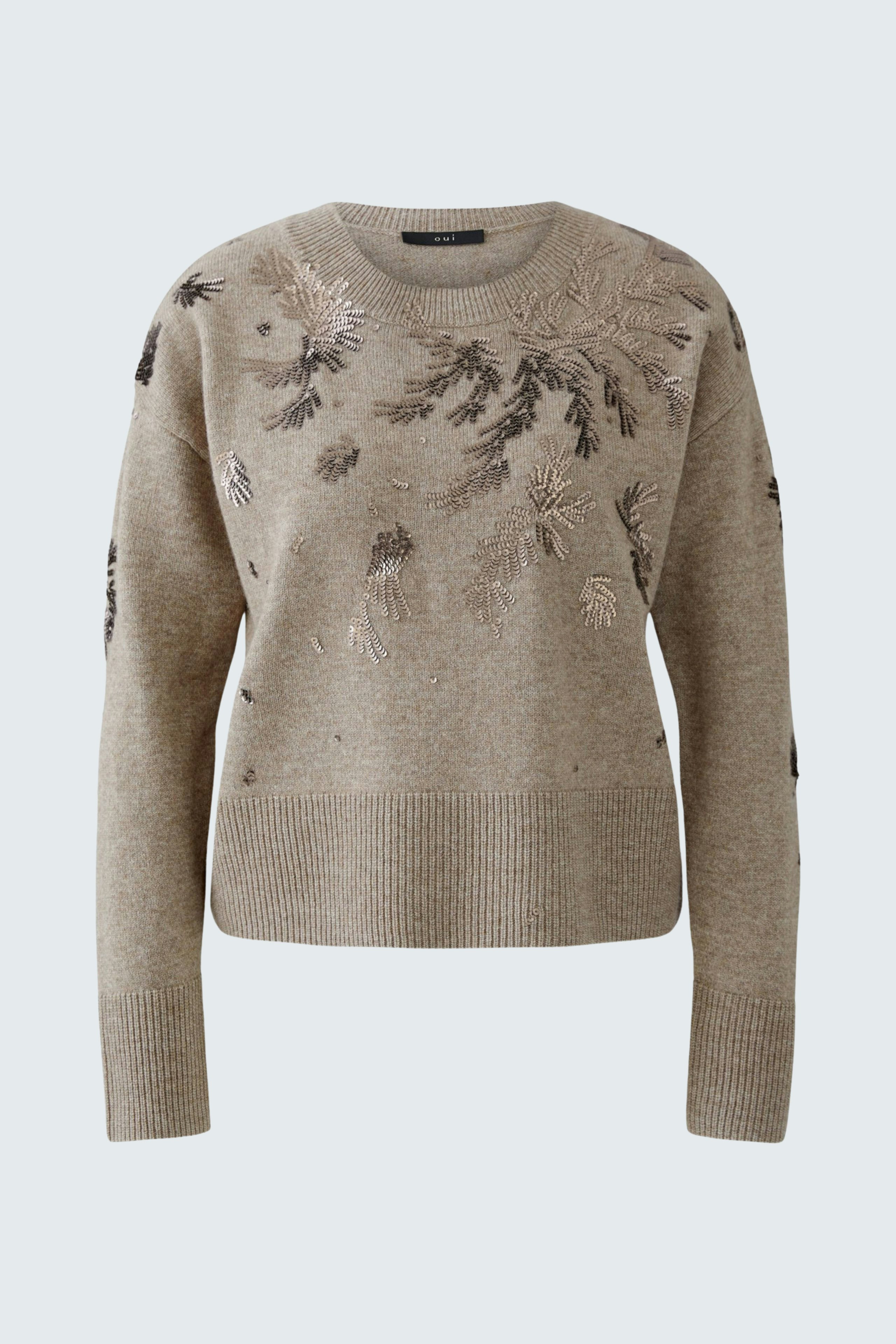 Bild 6 von Pullover - smokey taupe in smokey taupe | Oui