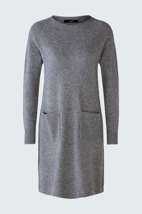 Knitted Dress - grey
