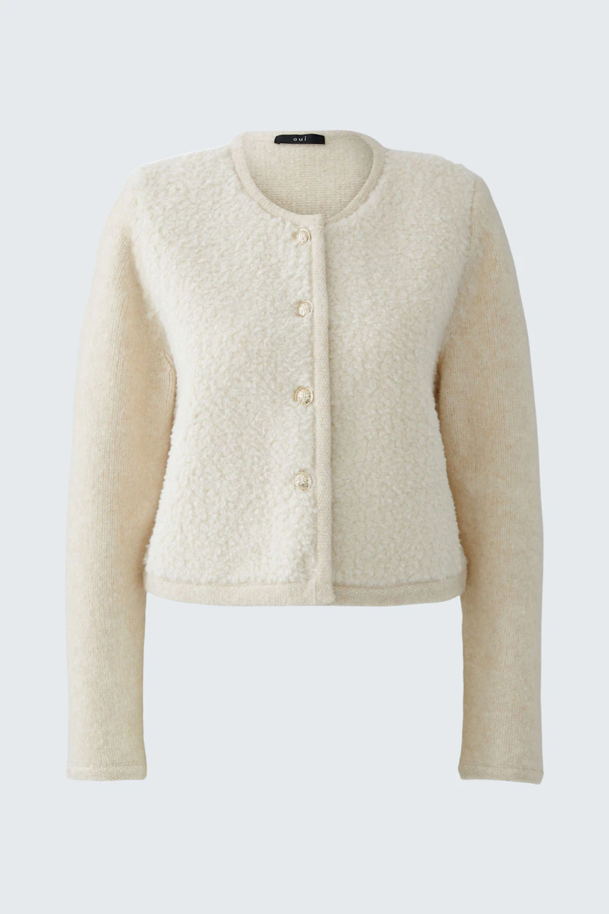 Bild 7 von Cardigan - offwhite mel in offwhite mel | Oui