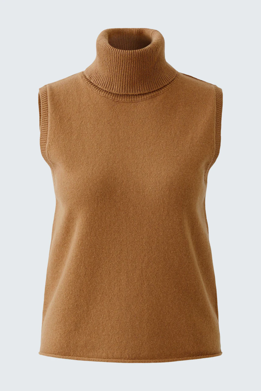 Bild 8 von Knitted top - camel in camel | Oui