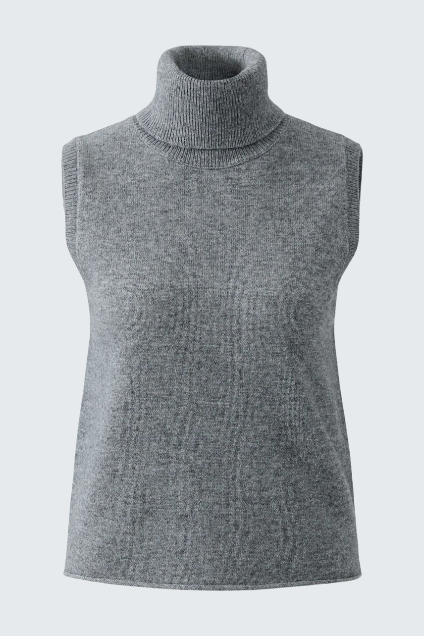 Bild 8 von Knitted top - grey in grey | Oui