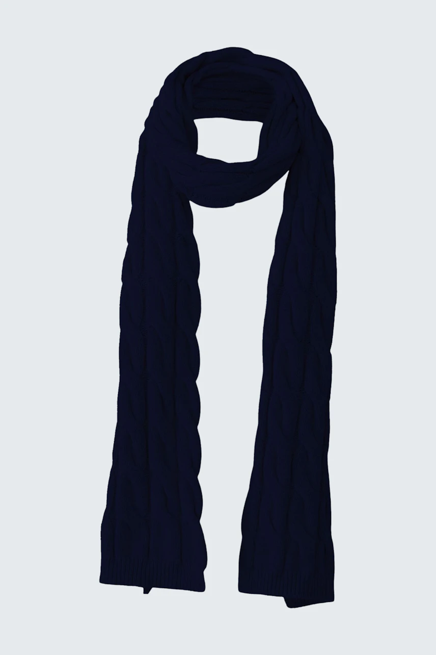 Bild 1 von Scarf - darkblue in darkblue | Oui